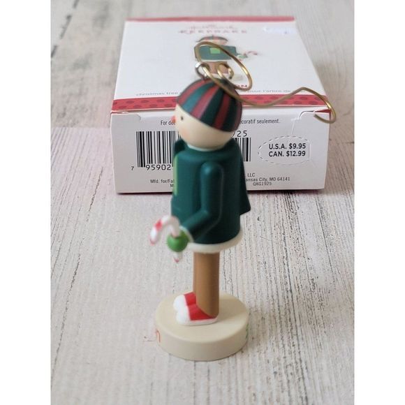 Hallmark super son 2013 ornament Xmas candy cane - Picture 3 of 6